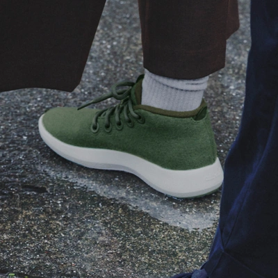 Allbirds Men's Wool Runner-up Mizzles In Up Mizzles - Natural Black