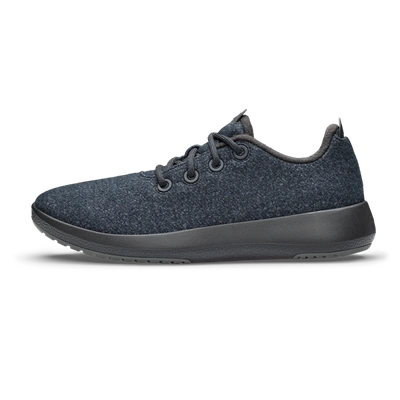 Shop Allbirds Women's Wool Runner Mizzles In Black