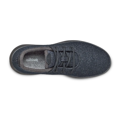 Shop Allbirds Women's Wool Runner Mizzles In Black