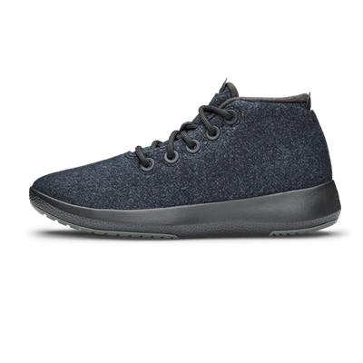 Shop Allbirds Men's Wool Runner In Up Mizzles - Natural Black