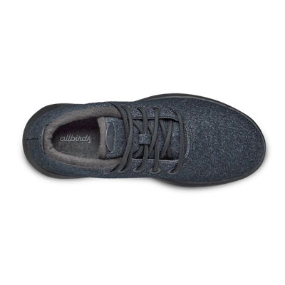 Allbirds Women's Wool Runner-up Mizzles In Up Mizzles - Natural Black