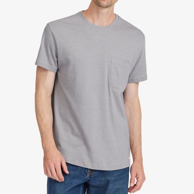 Shop Allbirds Men's Soft Merino Tee In Medium Grey