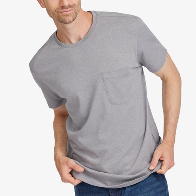 Shop Allbirds Men's Soft Merino Tee In Medium Grey