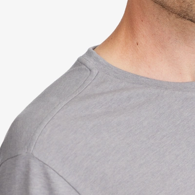 Shop Allbirds Men's Soft Merino Tee In Medium Grey