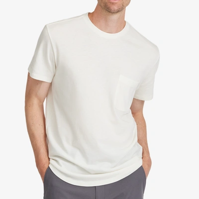 Shop Allbirds Men's Soft Merino Tee In White