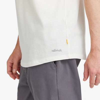 Shop Allbirds Men's Soft Merino Tee In White