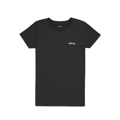 Shop Allbirds Women's Recycled Tee In Mother Nature - Natural Black