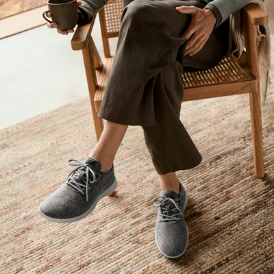 Shop Allbirds Men's Merino Wool Sneakers In Stormy Mauve