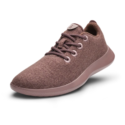 Shop Allbirds Men's Merino Wool Sneakers In Stormy Mauve