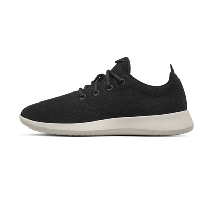 Allbirds Wool Runner Fluff Sneaker In True Black