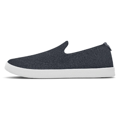 Shop Allbirds Men's Tree Slip On Shoes In Navy Night Black