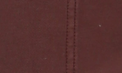 Mavi Jeans Luisa High Waist Straight Leg Twill Carpenter Pants In Mahogany Luxe Twill