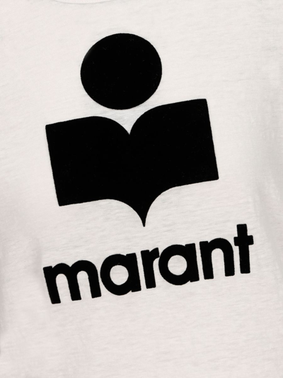 Shop Isabel Marant Étoile Isabel Marant Etoile T-shirts And Polos In White