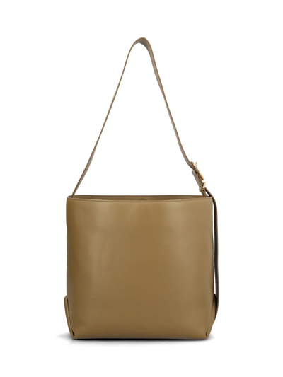 Shop Jil Sander Handbags In Honey Blond