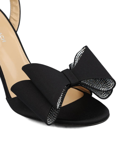 Shop Mach & Mach Sandals In Black
