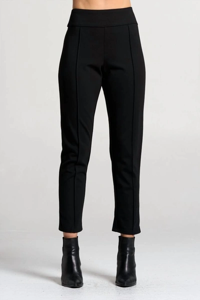 Shop Focus Fashion Women's Ponte Straight Leg Pants In Black