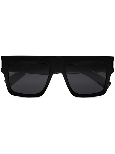 Saint Laurent Sl 628 Square-frame Sunglasses In Black