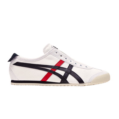 Pre-owned Onitsuka Tiger Mexico 66 Slip-on 'white Black Red'