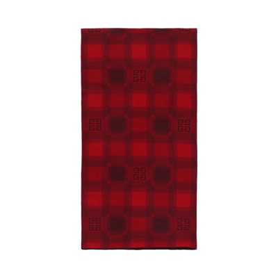 Pre-owned Givenchy Collegial Bonded Scarf 'red'