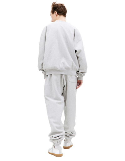 Shop Saint Michael Logo Cotton Sweatshirt In Grey