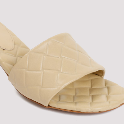Shop Bottega Veneta Amy Mule Sandals Shoes In Nude & Neutrals