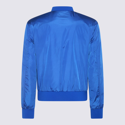 Shop Dolce & Gabbana Blue Casual Jacket