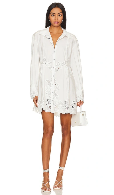 Shop Free People Constance Mini Dress In White