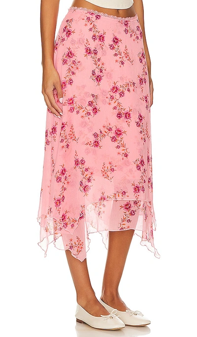 Shop Free People Garden Party Skirt In Pink