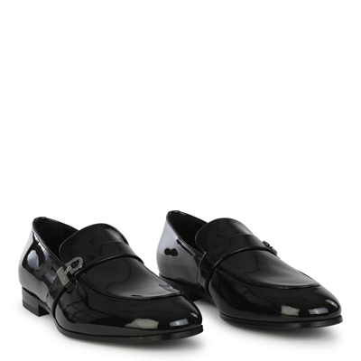 Shop Ferragamo Flat Shoes In Nero || Nero || Nero
