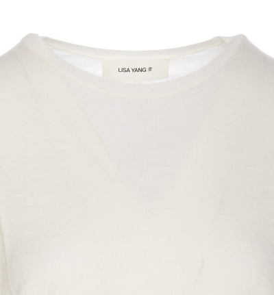 Shop Lisa Yang T-shirts And Polos In Bianco