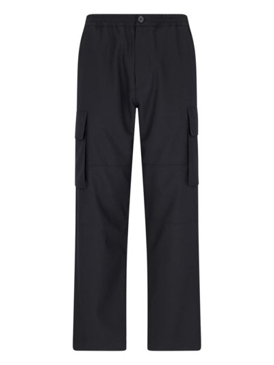 Shop Marni Trousers In Black