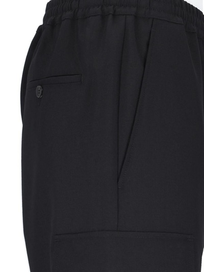 Shop Marni Trousers In Black