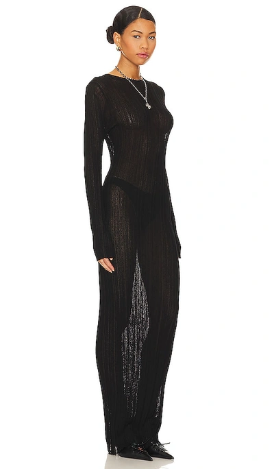 Shop Lioness Prophecy Maxi Dress In Black