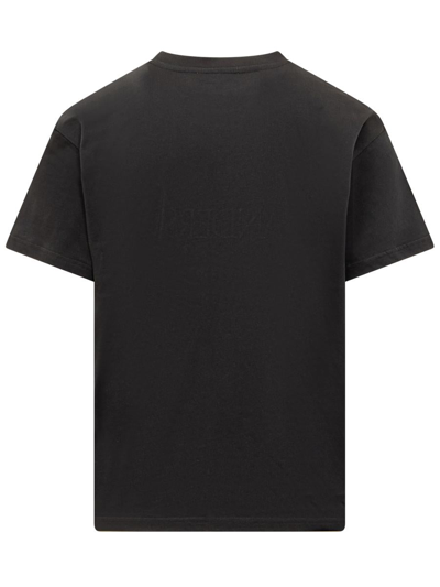 Shop Jw Anderson J.w. Anderson T-shirt With Embroidered Logo In Black