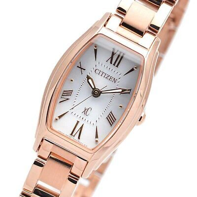 Pre-owned Citizen Xc Cross Sea Ew5543-54a Gold X Silver Eco-drive Women's Watch In Box
