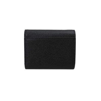 Pre-owned Maison Margiela Trifold Wallet With Coin Purse Sa3ui0017 Black T8013