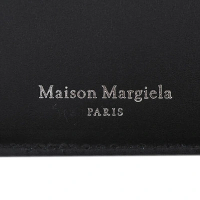 Pre-owned Maison Margiela Trifold Wallet With Coin Purse Sa3ui0017 Black T8013