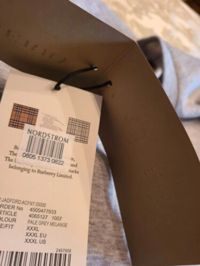Pre-owned Burberry $399  Limited Edition T Shirt Men Size 3xl Gray In Purple
