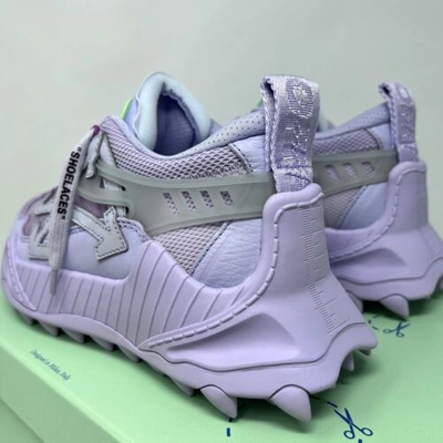 Pre-owned Off-white Virgil Abloh Odsy-1000 Women's Sneakers Size 6 Us/ 36 Eu Lilac Purple