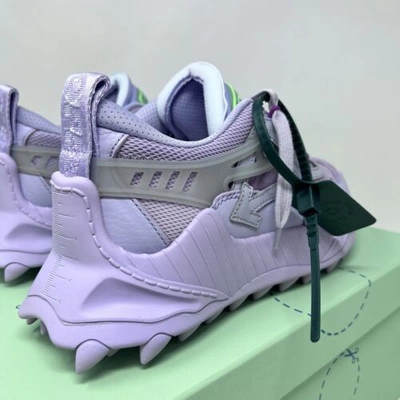 Pre-owned Off-white Virgil Abloh Odsy-1000 Women's Sneakers Size 6 Us/ 36 Eu Lilac Purple