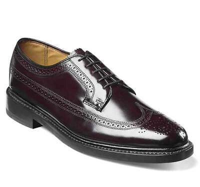 Pre-owned Florsheim Men's Kenmoor Wingtip Oxford Wine In Red