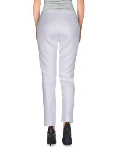 Shop Vionnet Casual Pants In White