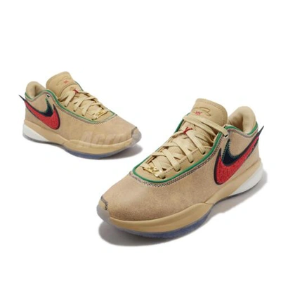 Pre-owned Nike Lebron Xx Ep 20 Four Horsemen Sesame Brown Men Basketball Shoes Dv9089-200