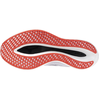 Pre-owned Mizuno Wave Rebellion Pro 2 U1gd2417 11 White Silver Red Width 2e Running Shoes In White, Silver, Red