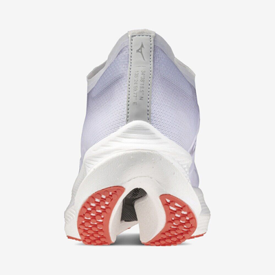 Pre-owned Mizuno Wave Rebellion Pro 2 U1gd2417 11 White Silver Red Width 2e Running Shoes In White, Silver, Red