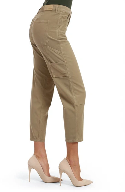Mavi Jeans Luisa Luxe Twill Ankle Pants In Beige Luxe Twill