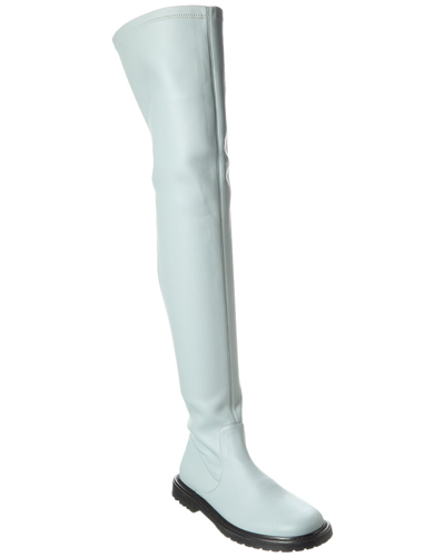 Shop Staud Belle Over-the-knee Boot In Grey