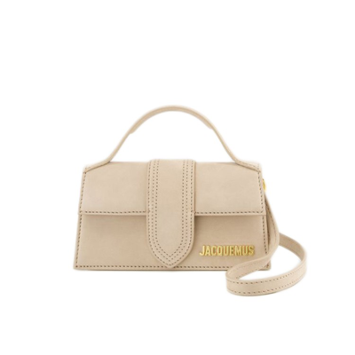 Shop Jacquemus Le Bambino Bag - Leather - Dark Beige In Neutrals