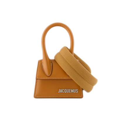 Shop Jacquemus Le Chiquito Bag - Leather - Light Brown 2 In Orange