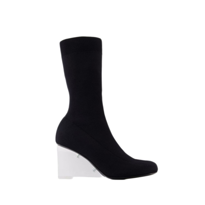 Shop Alexander Mcqueen Boots - Black - Leather